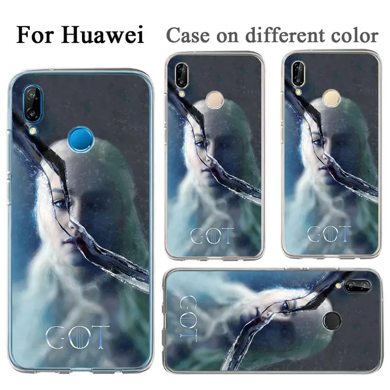 Игра престолов получили силиконовый чехол для телефона для huawei P30 P20 P10 Lite рro Коврики 20 10 Lite рro P9 P8 Lite PSmart мягкий чехол