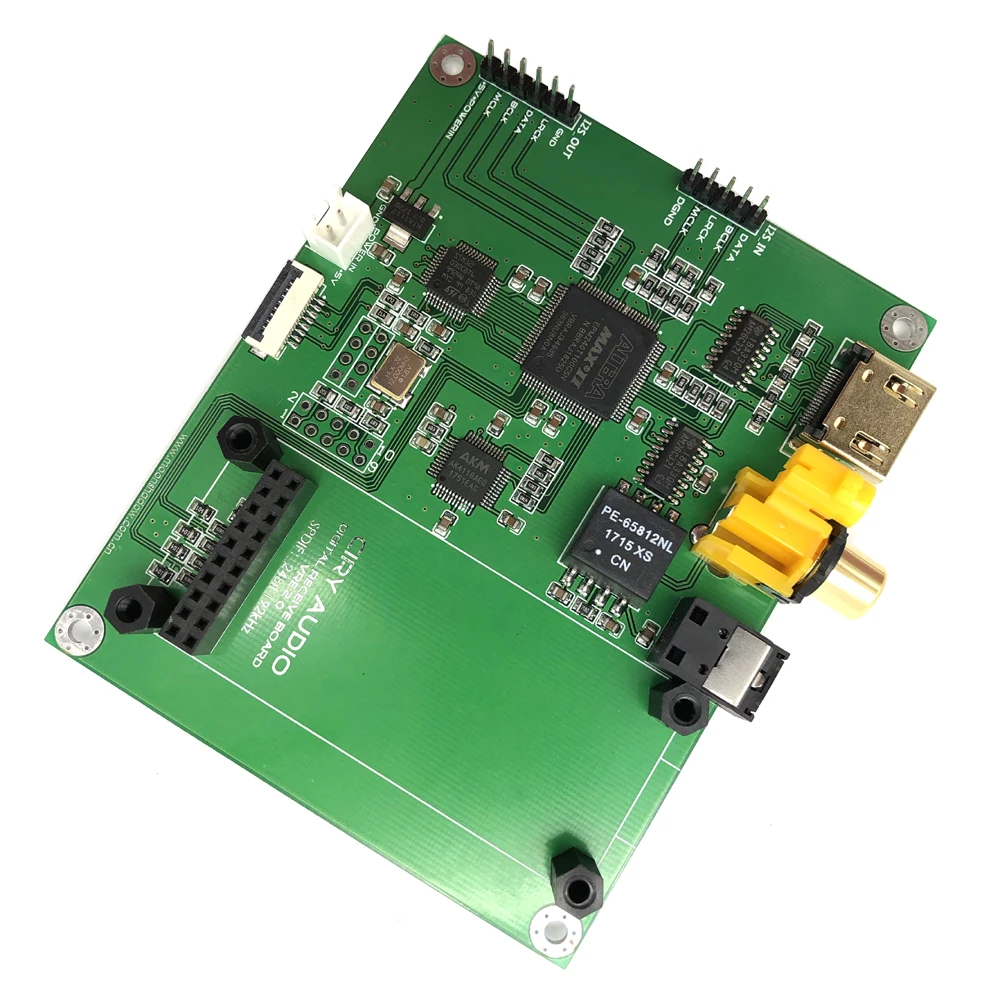 Amanero цифровой XMOS интерфейс аудио декодер DAC частота дискретизации дисплей AK4118 SPDIF ies плата переключателя с OLED T0138