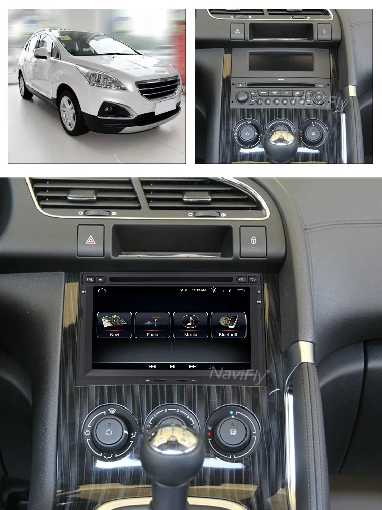 MEKEDE Android8.1 Автомобильный мультимедийный для peugeot 3005 3008 5008 партнер Berlingo автомобильный Радио DVD IPOD bt wifi