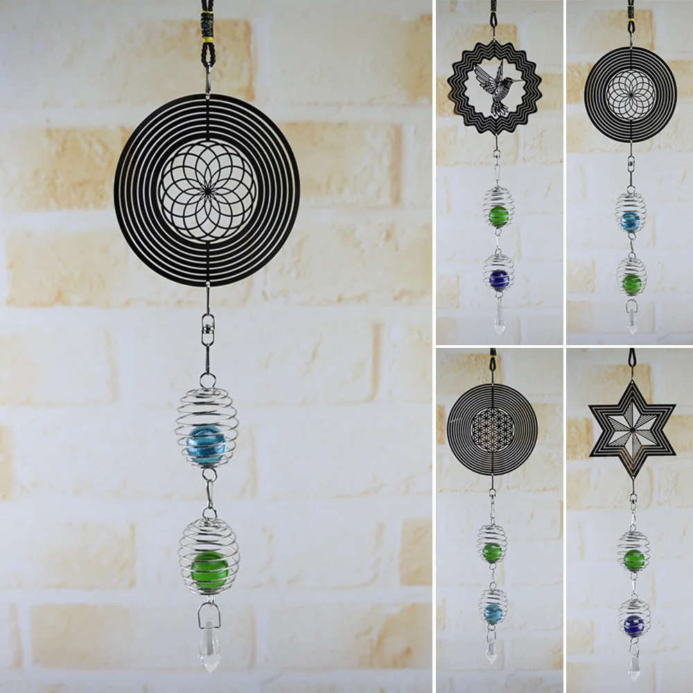 Ярд подарочные магазины спиральный домашний декор 40 см ветряные куранты офисное