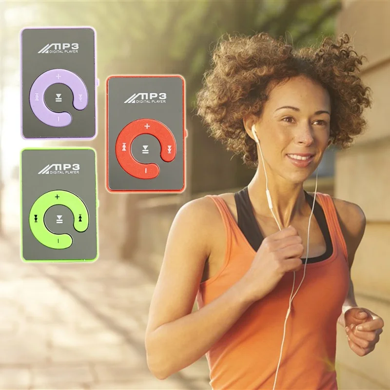 Mp3 плеер медиаплеер с поддержкой 16 Гб внешней памяти Micro SD для MP3/WMA Компактный и