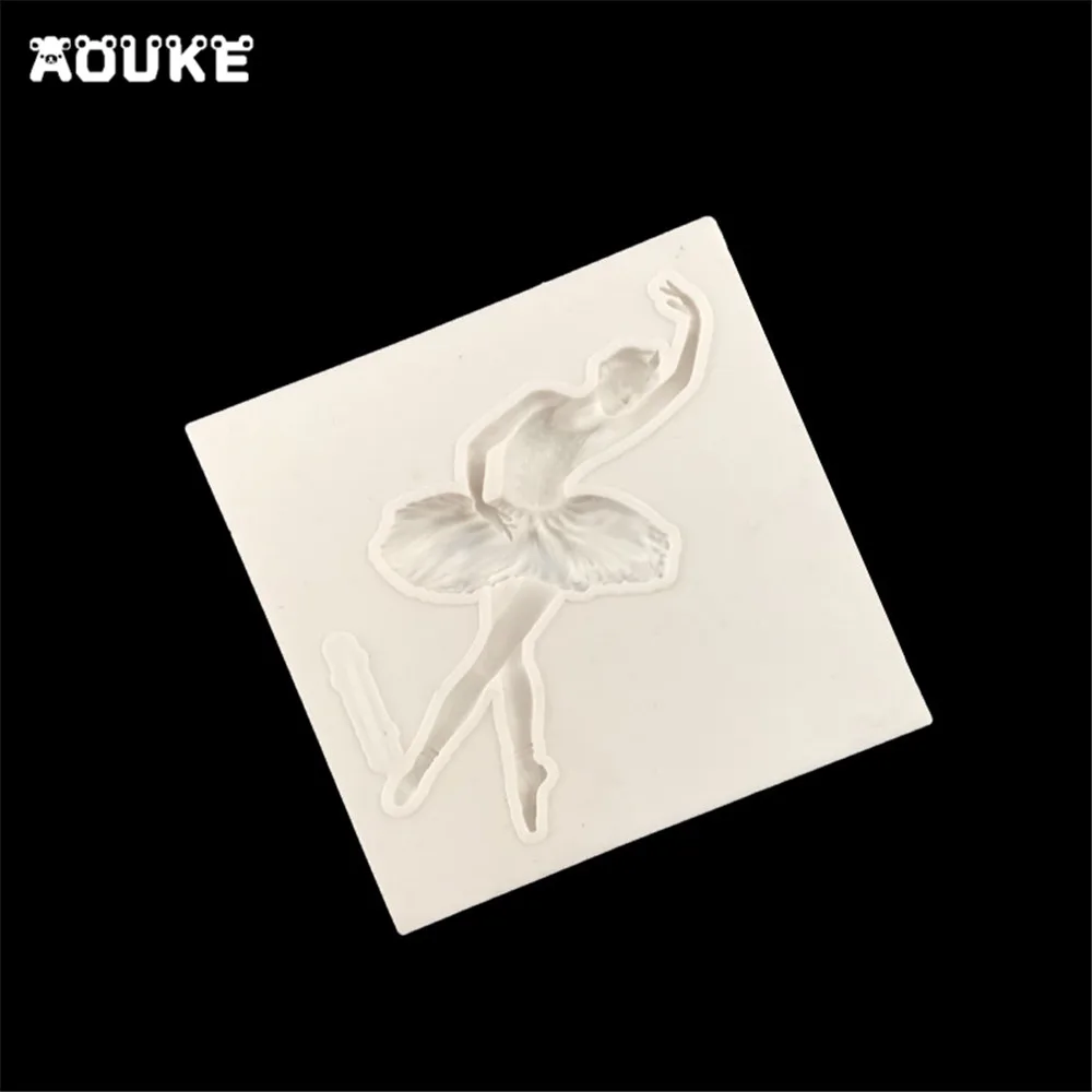 Формы для торта в форме балерины помадки шоколада силиконовая форма сделай сам