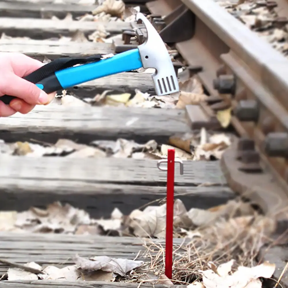 

Multi-function Camping Hammer Aluminum Steel Axe Ultra Light Tent Nail Puller Shovel Outdoor Tent Peg Accessories Climbing Tool