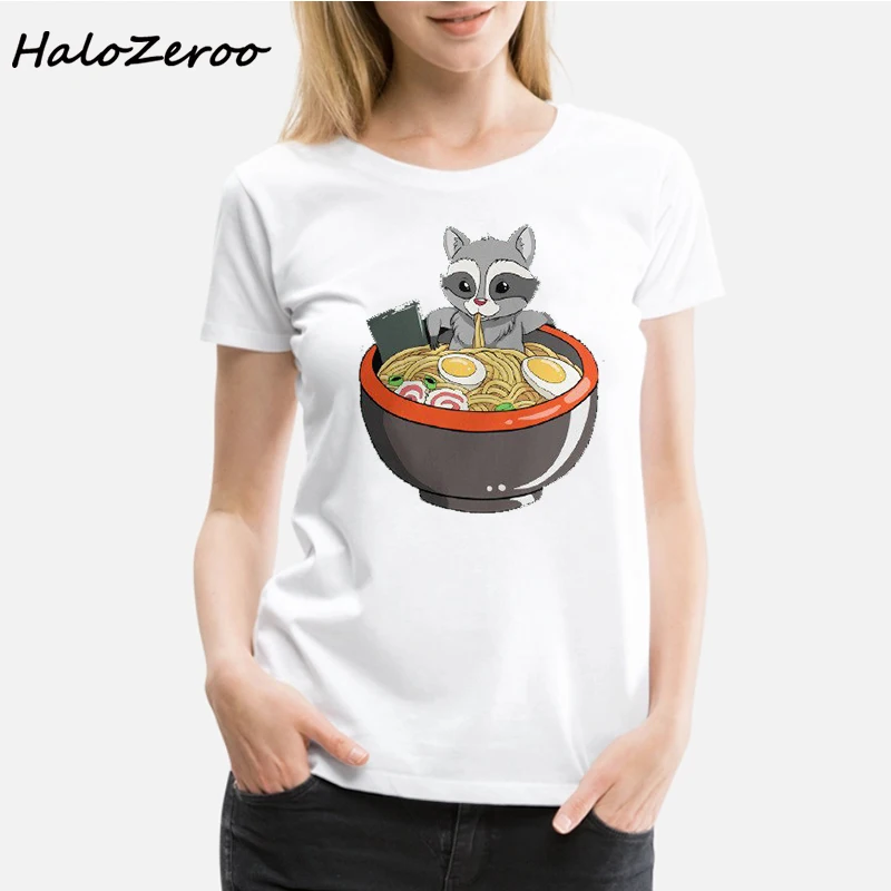 Мода ретро рамен волна милая китайская еда футболка азиатские подарки на день