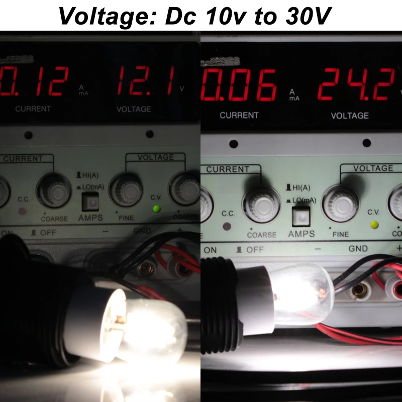 Ampoule led e14 12 24 вольт 2 Вт T26 лампа для кукурузы прозрачная оболочка В 220 Е 14 кухонная
