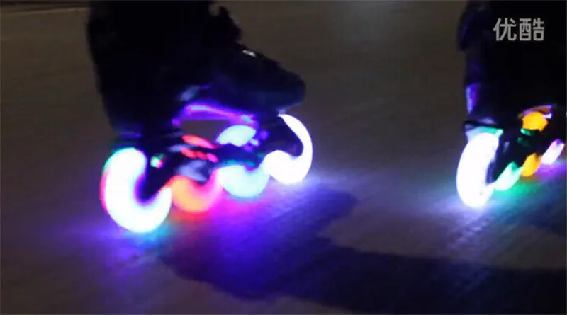 Роликовые коньки PUYEE 85A светодиодный для SEBA PowerSlide RB Patins|inline skate wheels|wheels inlineskate inline