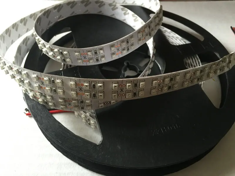 5 м 1200 светодиодный 3528 smd гибкий светильник 240 s/M с двойным рядом камней
