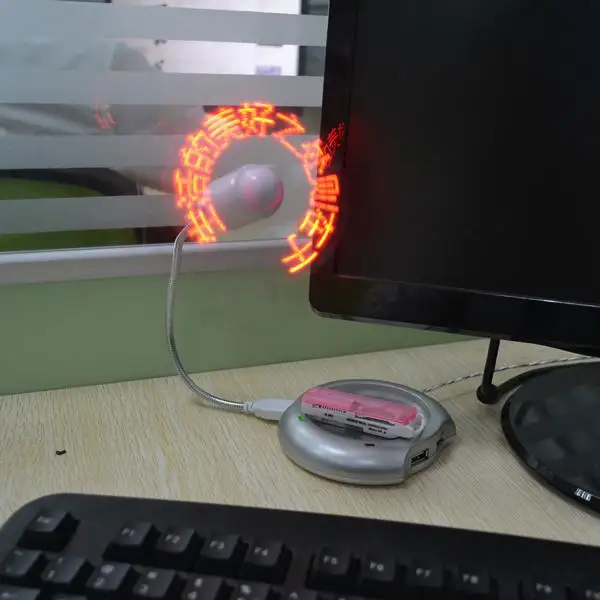 Лидер продаж 2016 светодиодный мини USB вентилятор сделай сам гибкий охлаждения
