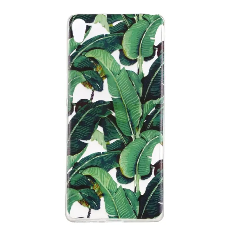 Case For Sony Xperia XA Back Cover Ultra Thin Flexible Rubber Fruit Animal Flower Phone Bag Gel Coque Etui Capinha |