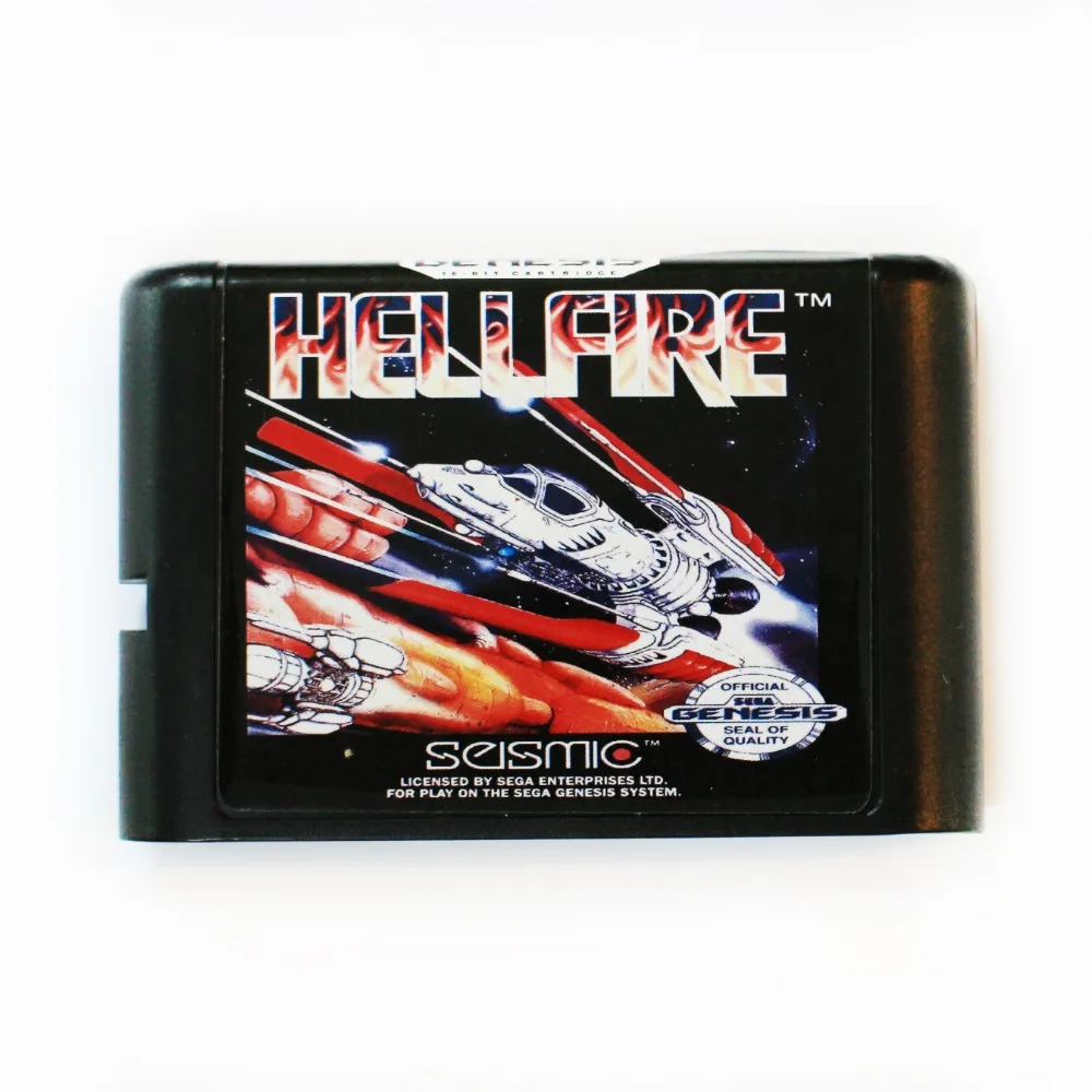 

Hell Fire 16 bit MD Game Card For Sega Mega Drive For SEGA Genesis