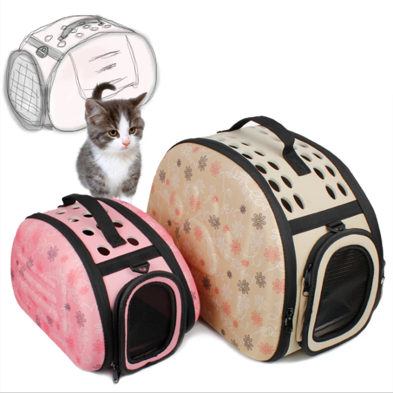 EVA printed one-shoulder pet bag out portable breathable dog foldable cat space BG-B002 | Дом и сад