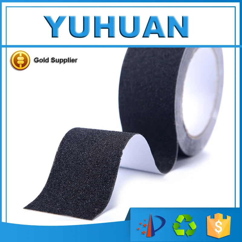 Водонепроницаемая противоскользящая клейкая лента односторонняя черная