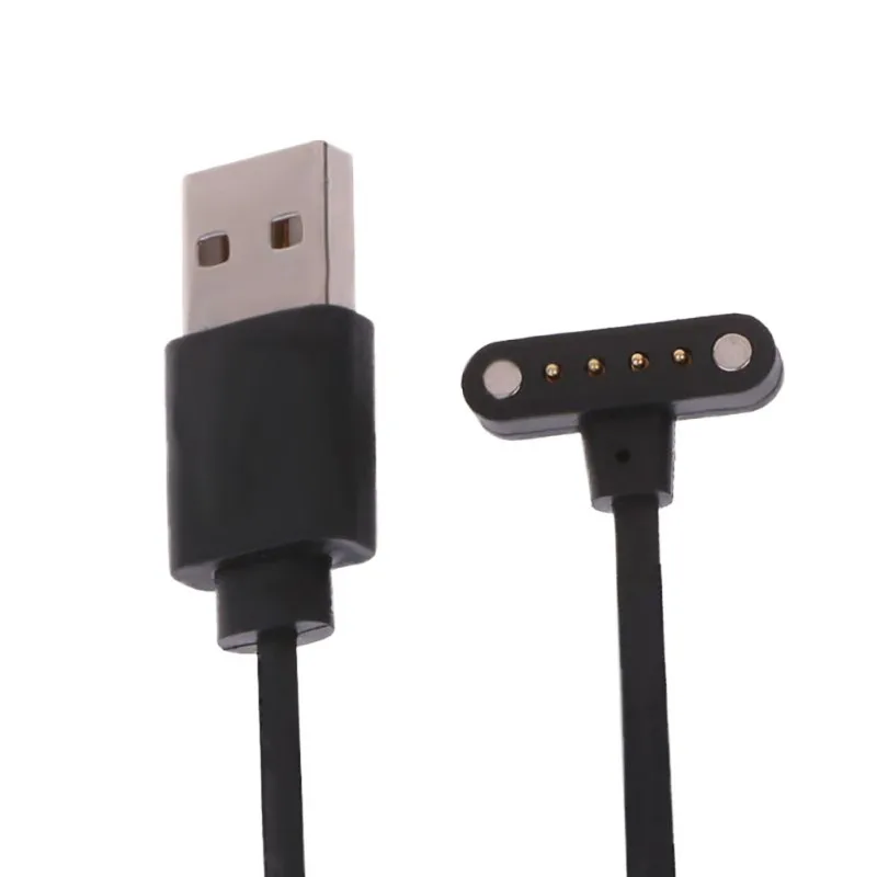 USB Смарт часы Магнитная Зарядка 4 контакта 3 0 шаг Магнитный зарядный кабель для
