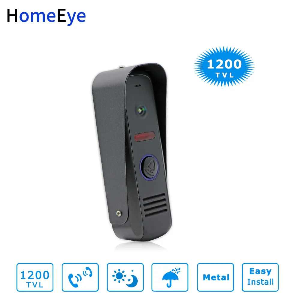 Видеодомофон HomeEye 10 дюймовый дверной видеодомофон звонок голосовое сообщение