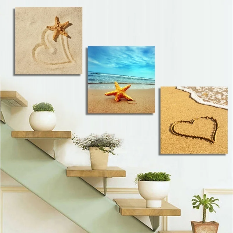 Фотография картины на стену Художественная печать романтическом песчаном пляже
