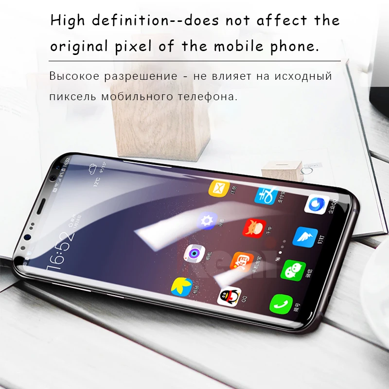10D полное покрытие из закаленного стекла для Samsung Galaxy A7 2108 Note 9 8 Защита экрана для Galaxy S8 S9 A6 A8 Plus S7 Edge пленка