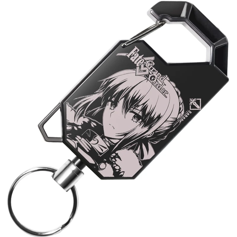 ZHAIDIANSHE аниме брелок fate grand order кулон коллекционные игрушки для детей saber artell zaku Joan of