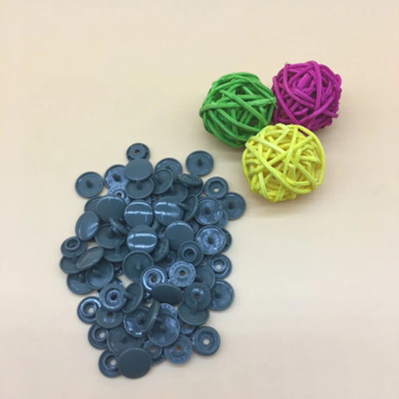 100/150/200 Sets T5 Plastic Snaps Snap Starter Buttons Poppers Fasteners Lot New Garment Accessories |