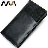 mva men wallets for passport mulit cards wallet for men clutch bags black passport cover mens purse leather wallets for phone