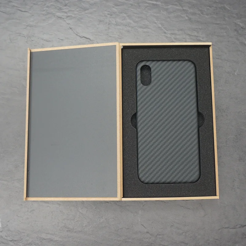Ультратонкий чехол накладка из углеродного волокна для iPhone XS MAX роскошные чехлы