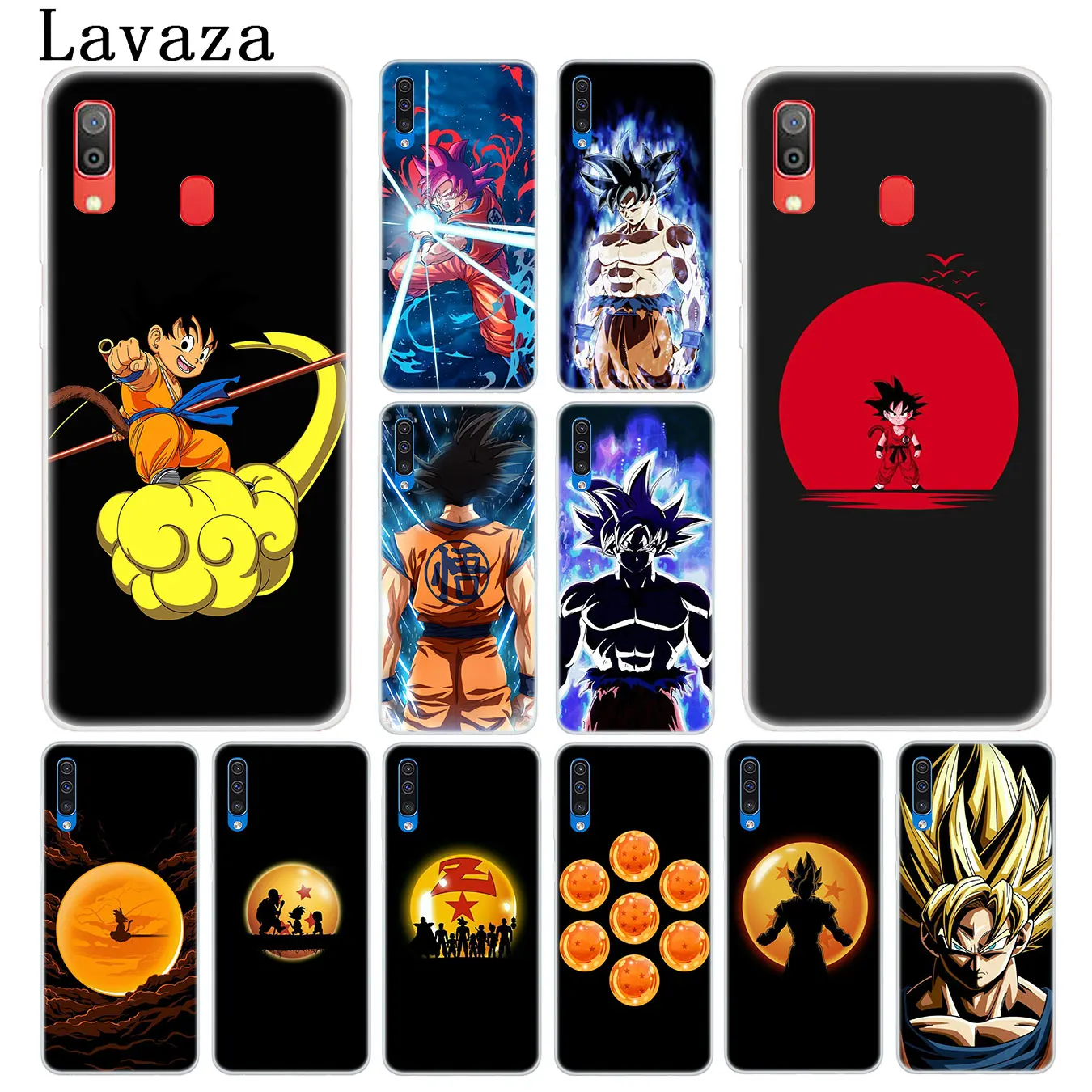 Твердый чехол для телефона Lavaza DRAGON BALL Z DBZ Goku Samsung Galaxy A20E M40 M30 M20 M10 A10 A20 A30 A40 A50 A60 A70