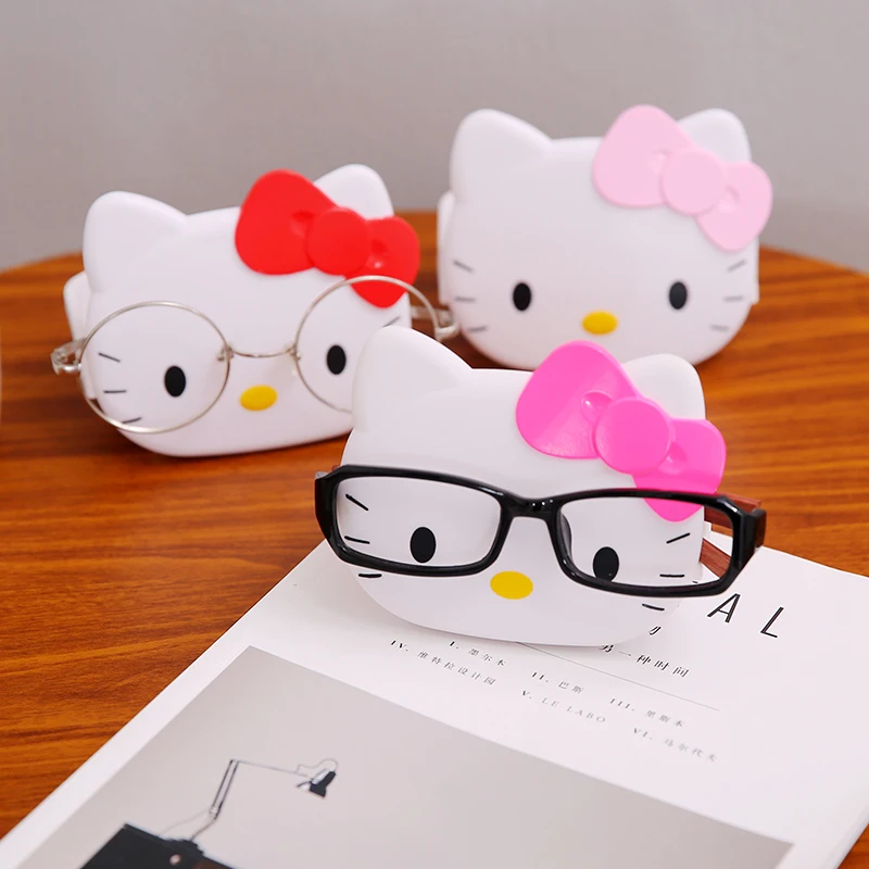 Милый рисунок hello kitty очки стент Девушка Дети ванная комната крышка мыло блюдо