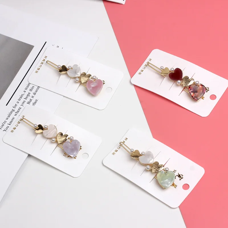 Ruoshui женщина BB заколки для волос зажимы красивые девушки заколка Модные Заколки