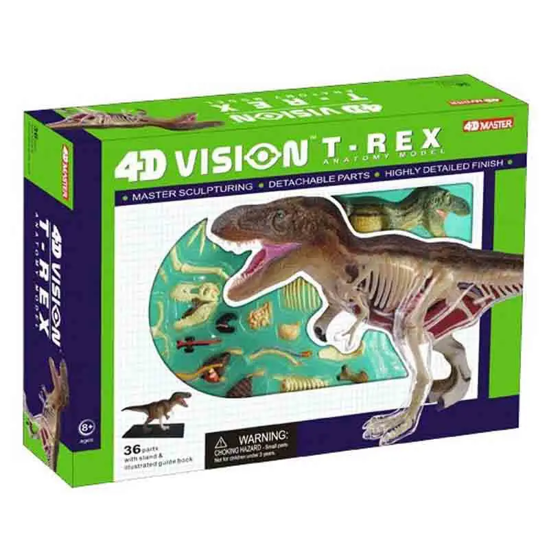 Обучающие Детские игрушки 4D моделирование динозавра модель mkd3 динозавр Юрского