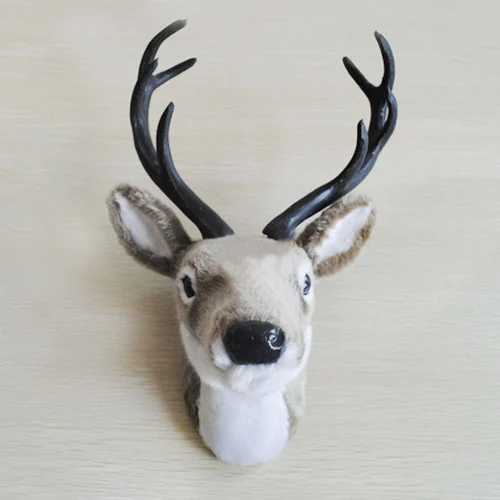 

free shipping wall hanging animal head wall decor deer head for shop decoration or store decoration