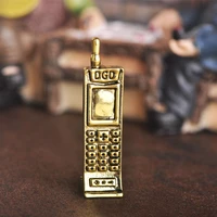 madrry classic vintage mobile phone shape brooch enamel alloy cellular phone brooches for women men jewelry pins souvenirs gifts