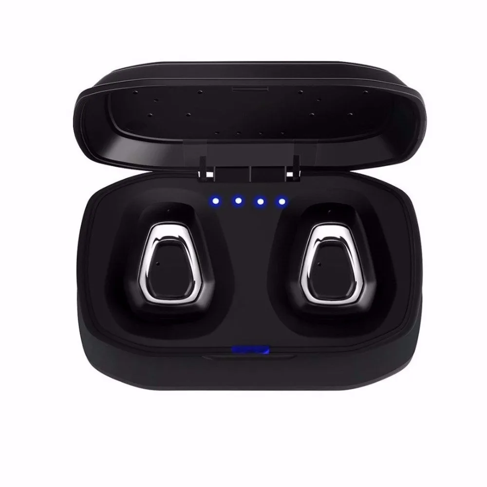 A7 TWS Wireless Bluetooth Earphones In-Ear Stereo Paird Earbuds With Mic + Charging Box Headset Handsfree Earphone | Электроника