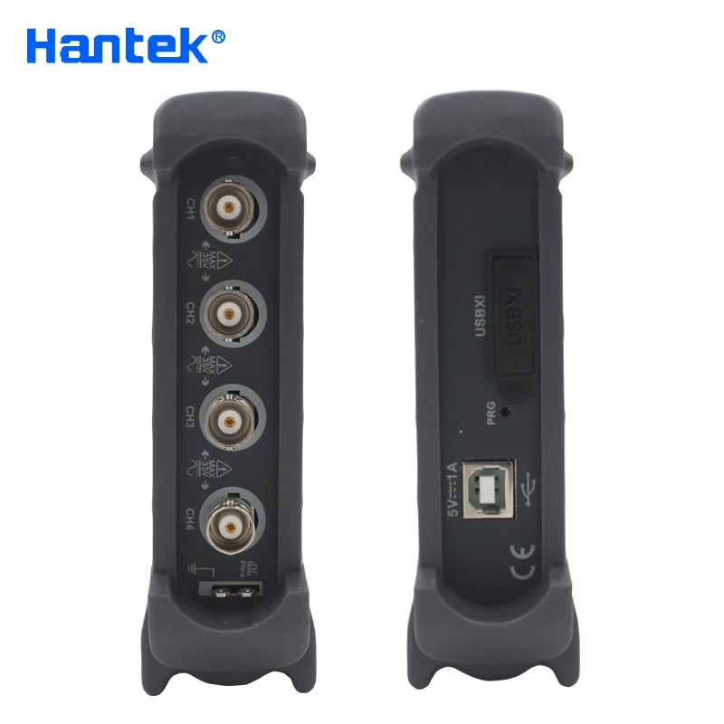 Hantek автомобильный осциллограф 6204BE 4 канала 200 МГц портативный USB ПК Osciloscopio