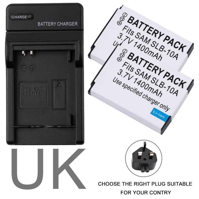 2 шт. SLB-10A SLB10A SLB 10A Камера Батарея+ стены Зарядное устройство для samsung EX2F WB150F WB250F WB350F WB750 WB800F WB500 WB550 HZ10