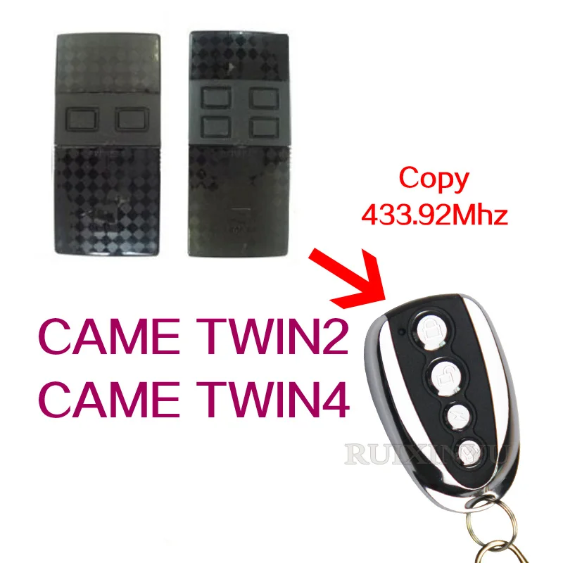 Пришло TWIN2 TWIN4 пульт дистанционного управления 433 92 МГц гаражные ворота пришли Twin2