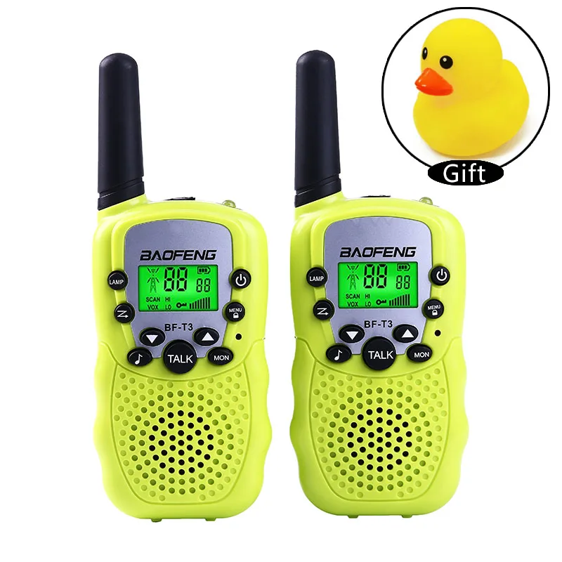 Мини-рация Baofeng для детей 2 шт. детские игрушечные рации 0 5 Вт 22CH PMR446 портативное