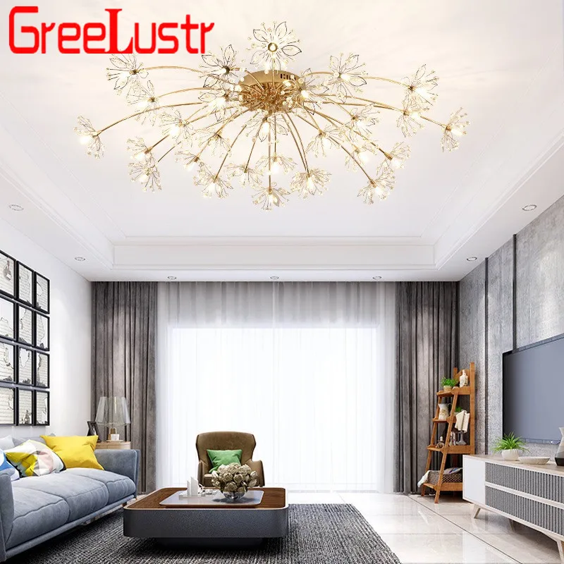 Хрустальный светодиодный потолочный светильник G4 Lustre De Cristal осветительный прибор для спальни светодиодный Plafon Luminaria Abajur AC110V220V