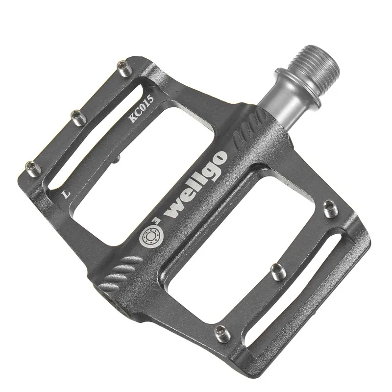 Оригинальные веллго KC015 алюминиевые ЧПУ MTB велосипедные Педали Спорт на открытом воздухе горный велосипед Сверхлегкий подшипник педаль детали велосипеда 3 вида цветов