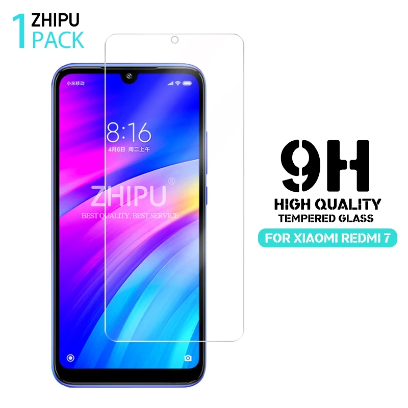 Закаленное стекло для Xiaomi Redmi 7 7A 8A Защитное экрана 2.5D 9H закаленное защитная