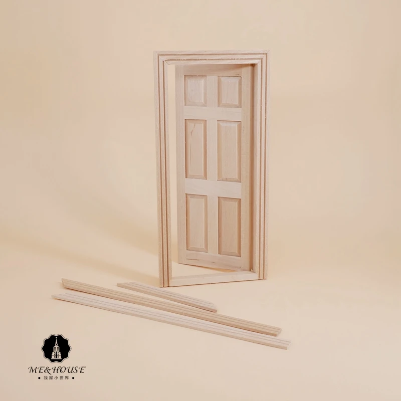 DIY Кукольный дом миниатюрный деревянный Skylight дверь орнамент украшение для