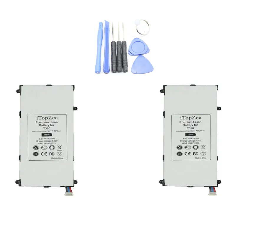 ITopZea 2x480 0 мА ч/18.24Wh T4800E запасная аккумуляторная батарея для Samsung Galaxy Tab Pro 8 4 дюймов