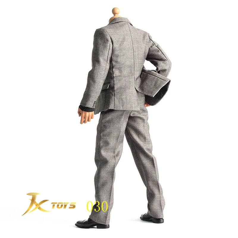 JXTOYS-030 1/6, темно-серый костюм солдата, подходящий Набор для 1" Мужской фигурки, голова Тони