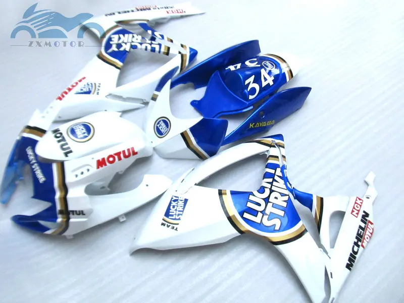 Комплекты обтекателей под давлением для Suzuki GSXR 600 GSXR600 750 2006 2007 мотоциклетный
