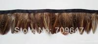 2yardslot 6 0cm height nature nature ringneck pheasant body plumage feathers trim fringeparty accessoriesplumes decoration