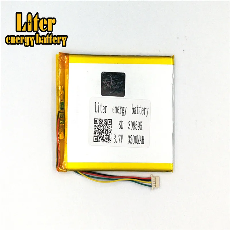 Штепсельная Вилка 1 0 5 P 308595 3 7 V 3200mah оптовая продажа ультра тонкие lipo батареи