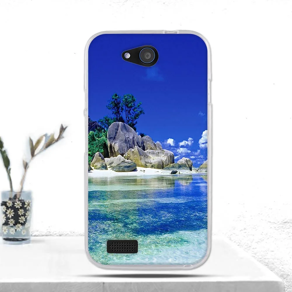 Чехол чехол для телефона ZTE Blade Qlux Q Lux 4G A430 Мягкая силиконовая задняя крышка из ТПУ