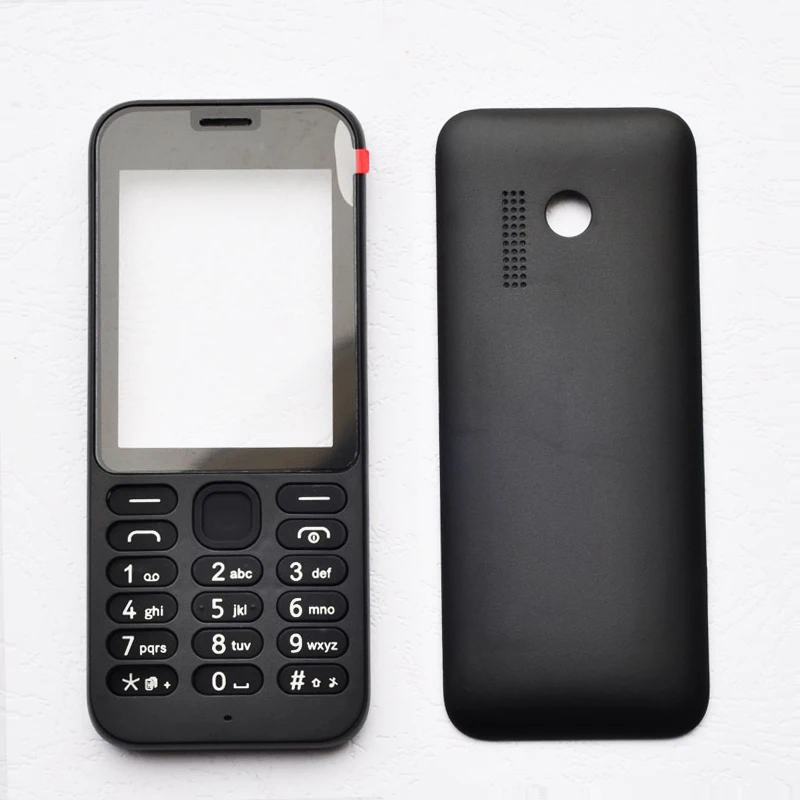 ZUGZUC новый пластиковый полный корпус для Nokia 215 мобильный телефон чехол +