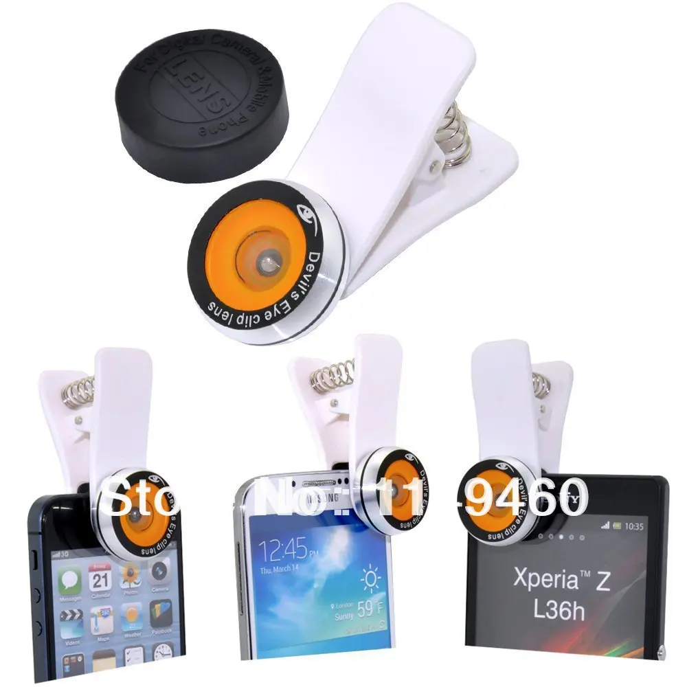Universal Clip on Quick Connect Fish Eye Fisheye Lens Photo Camera Kit for iPad 4 Mini Google Nexus Sony Xperia Z L36h|camera corolla|kit humancamera