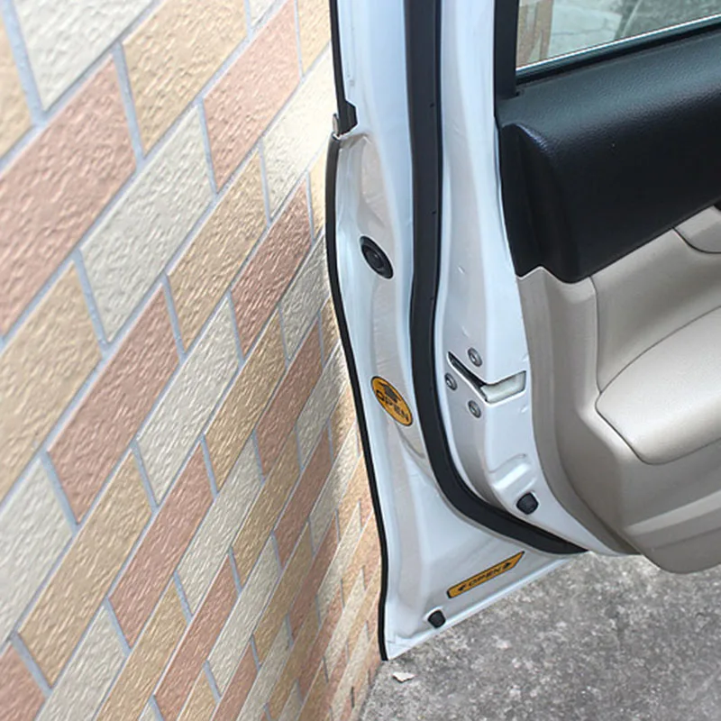 

5 m rubber door edge guard trimming molding protection strip scratch protector for Volvo S40 S60 S80 XC60 XC90 V40 V60 C30 XC70