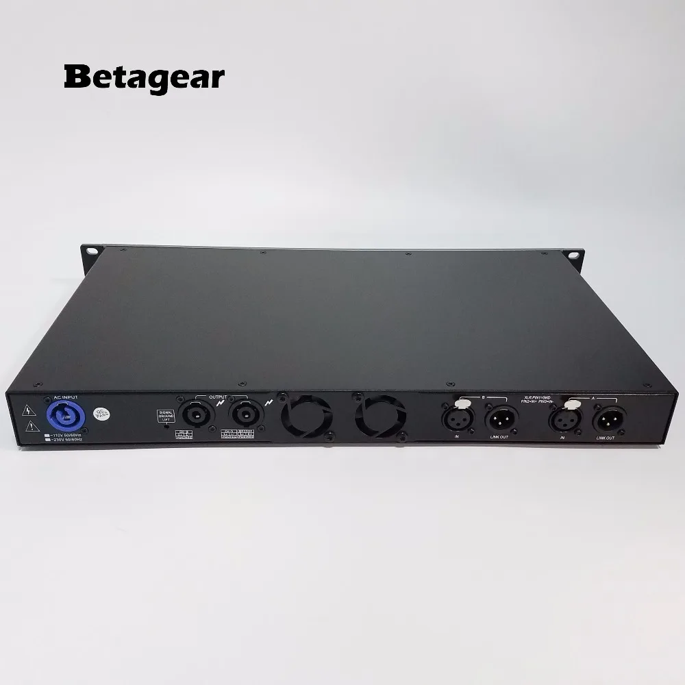 Усилитель мощности Betagear BT2150 150 Вт x 2 Канальный Профессиональный аудиоусилитель 250