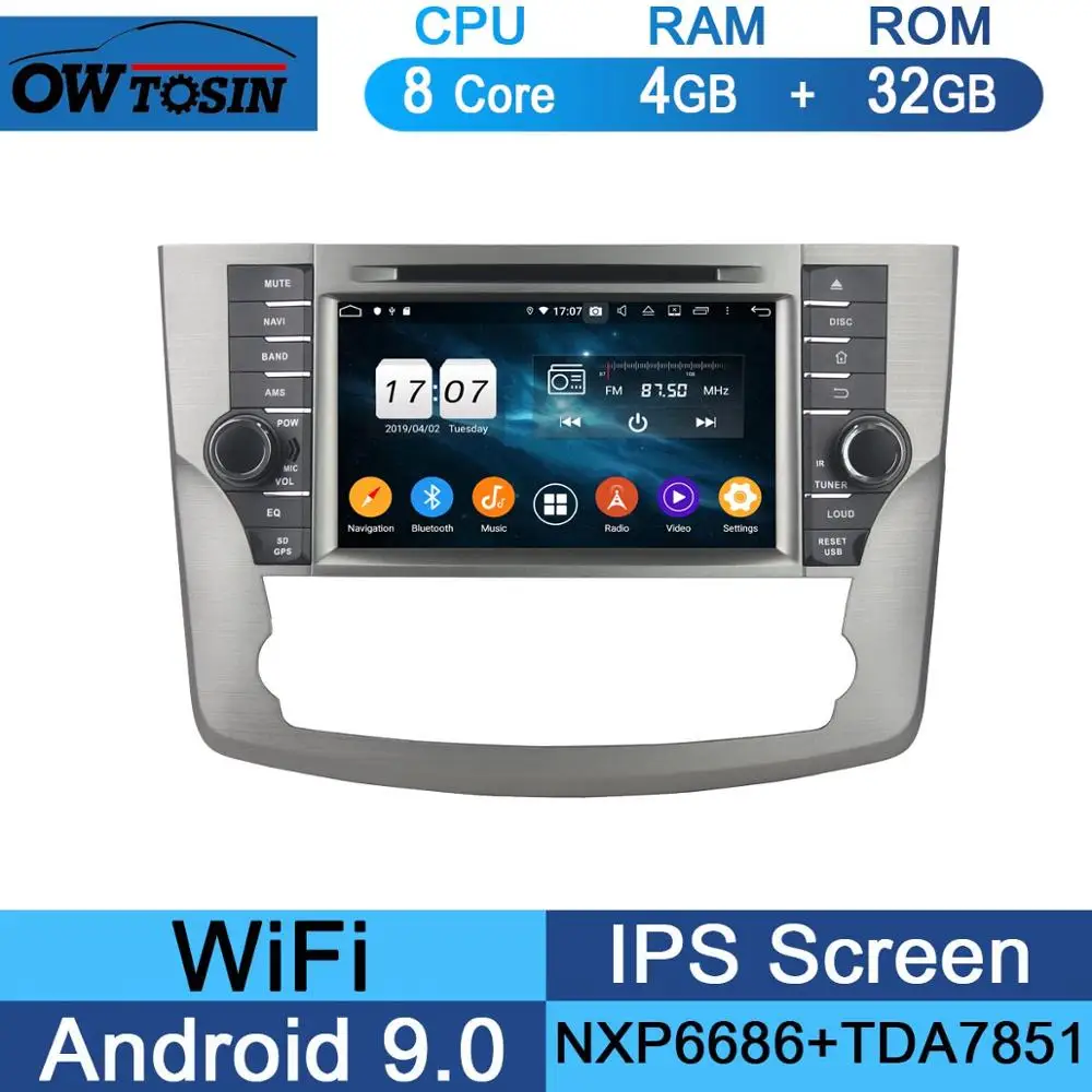 32G " ips 1920*1080 8 Core 4 Гб ОЗУ+ 64 Гб ПЗУ Android 9,0 автомобильный dvd-плеер для Toyota Avalon 2011 2012 2013 DSP радио gps Parrot BT Adas - Цвет: 32G